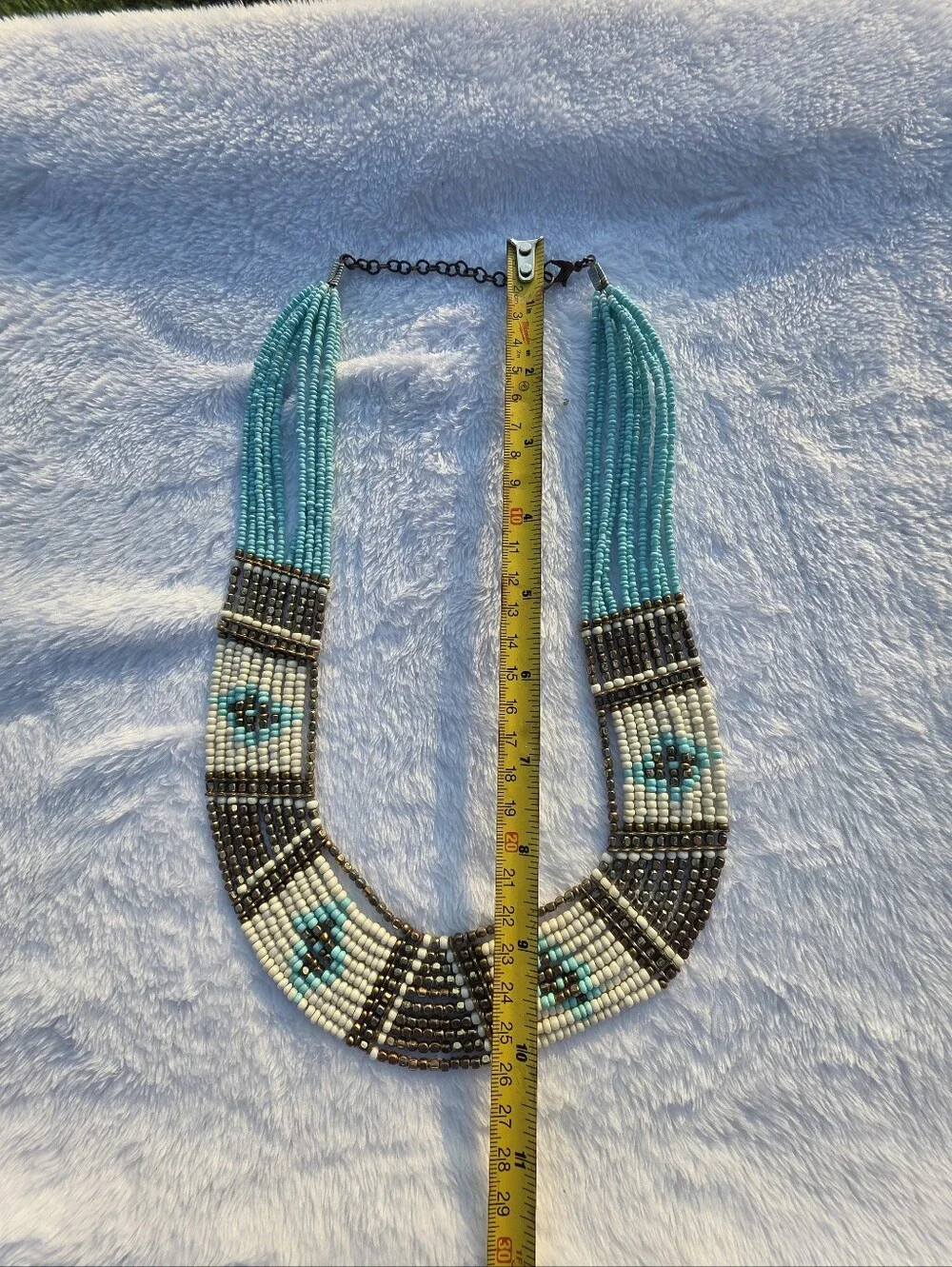 Handmade statement necklace